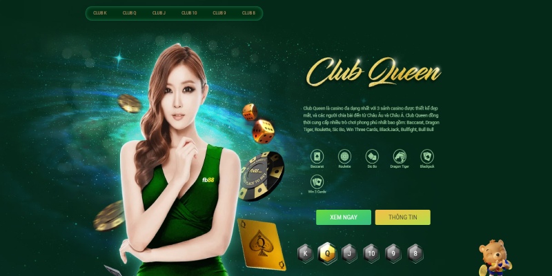 Casino trực tuyến với dàn leader đầy xinh đẹp và quyến rũ